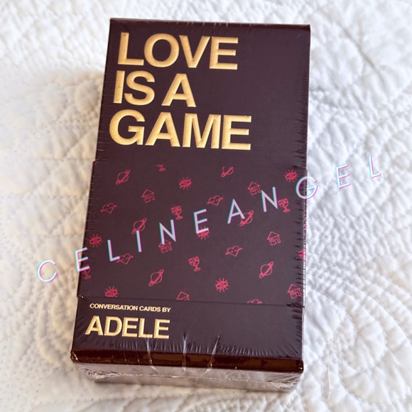 Official Weekends with Adele Love is a Game Conversation Cards Las Vegas - Picture 1 of 5